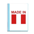 thumbnail image 1 of Peru Country Love Book Sheet Protectors Portfolio Binder Folder, 1 of 3