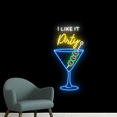 thumbnail image 3 of Handmadetneonsign I Like It Dirty Neon Sign, Cocktail Wall Art Decor, Cocktails Bar Pub Wall Decor, 3 of 5