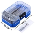 thumbnail image 4 of Hex Shank Cobalt Drill Bit Set 16Pcs 1/16"-1/4", M35 HSS Impact Driver Drill Bits for Metal and Hardened Steel, with Indexed Storage Case, 4 of 10