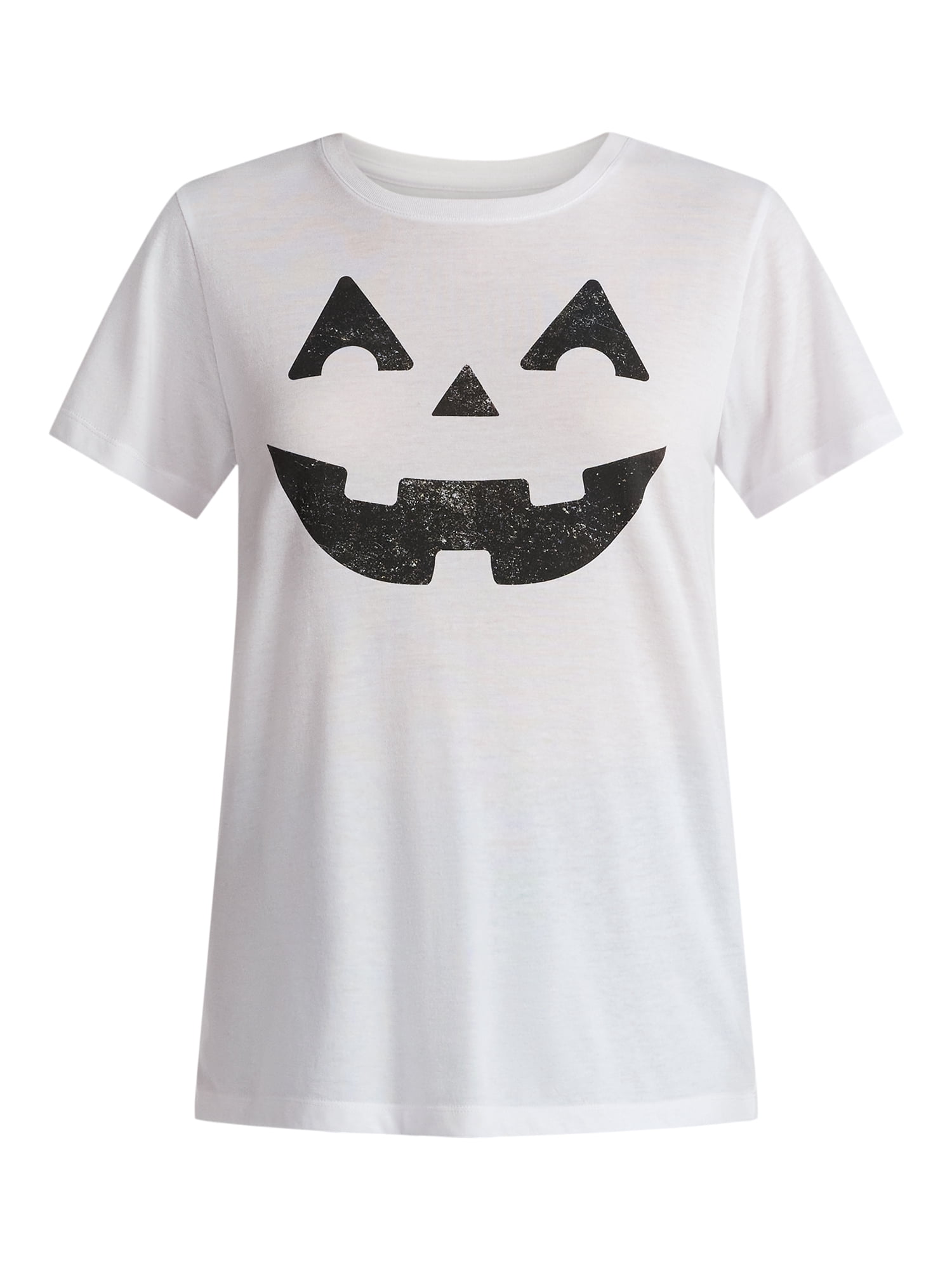 Halloween Women's Good Face Graphic Tee from Way to Celebrate, Sizes S-XXXL