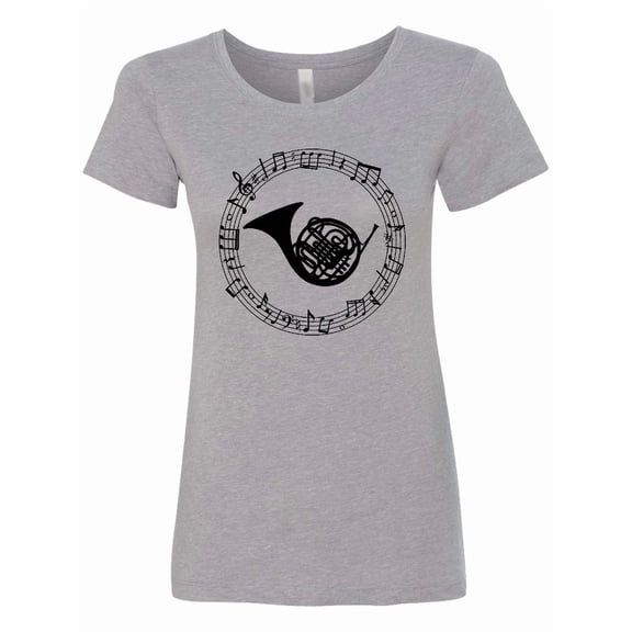Inktastic French Horn Music Women's T-Shirt