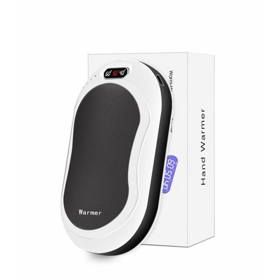 Hand Warmers, 10000Mah Hand Warmers Rechargeable, Electric Hand Warmers, Reusable Hand Warmer for Raynauds, Outdoors, Hunting, Golf, Camping, Women Mens Gifts(Black)