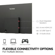 ViewSonic 15.6 UHD Portable OLED Monitor VX1655-4K-OLED Built in Stand and Cover