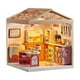thumbnail image 1 of Juguete Panadería en Miniatura con Pasteles, Muebles, Accesorios y Efecto de Luz Nocturna, 1 of 5