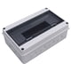 thumbnail image 2 of Caja de distribución Caja de conexiones de plástico impermeable de 15 vías Cubierta transparente para MCB, 2 of 9