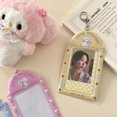 thumbnail image 4 of Steve Ins Black White Idol Album Tarjetero Llavero 3 Pulgadas Protector De Fotos Kpop Merch Photo Sleeves Bus ID Bank Card Bag Pendan, 4 of 4