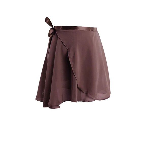 18 Color Ballet Dance Skirts Chiffon Pettiskirts Girl Ballet Dance Tulle Skirt Pull-On Wrap Pleated Skirt With Adjustable