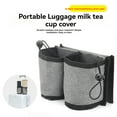 thumbnail image 2 of Tignapoo Cross-Border Travel Cup Holder for Luggage, Portable Drink Sleeve, Multi-Functional Detachable Cup Carrier, Rose Red, 2 of 6