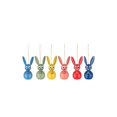 thumbnail image 1 of Alexander Taron 224-056 Dregeno Easter Ornaments - Assorted Rabbits - Set of 6, 1 of 1