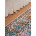 thumbnail image 5 of Rugsotic Carpets Hand Knotted Wool Area Rug, 10'x13', Beige Gold, Rectangle, Oriental, High Pile Handmade Rug for Living Room Bedroom, 5 of 9