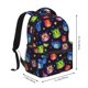 thumbnail image 2 of Balery Owls And Hearts Mochila Escolar Impresa, Mochila Ligera para Viajes Casual, Mochila Duradera y Cómoda Multifuncional, Mochila para Laptop-One Size, 2 of 5