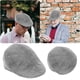 thumbnail image 3 of Gorra plana unisex, gorra de repartidor, gorra con visera, gorra de béisbol, gris (1 unidad), 3 of 7
