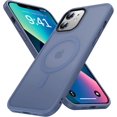 thumbnail image 1 of Funda magnética para iPhone 12/iPhone 12 Pro, [Compatible con Magsafe] [Protección contra caídas de grado militar] Funda protectora translúcida mate delgada a prueba de golpes para iPhone 12/12 Pro,, 1 of 8
