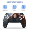 thumbnail image 4 of Skin Sticker for PS5 Slim Standard Disc Digital Edition Console and Controllers Decals for Playstation 5 (White Agent,PS5 Slim), 4 of 5