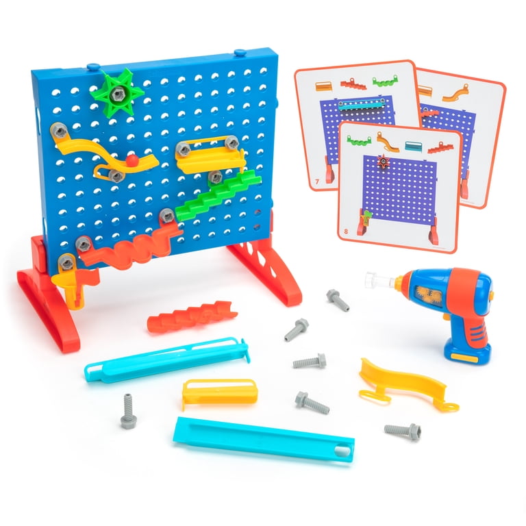 Design and Drill Marble Maze with Electric Drill and Challenge Cards photo 2