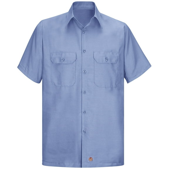 Red Kap® Men's Short Sleeve Solid Ripstop Shirt
