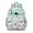 Pioneer Flower Floral-2, variant on Pioneer Flower Floral Print Pattern Backpack for School,Cute School Bag,Schoolbag with Adjustable Shoulder Straps & Padded Back,15.25"x11.5"x5.25"