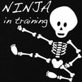 thumbnail image 2 of CafePress - Ninja Skeleton Maternity Dark T Shirt - Maternity Dark T-Shirt, 2 of 3