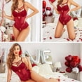 thumbnail image 2 of Europa y los Estados Unidos sexy cuerpo moldeador cadera abierta encaje body lencería sexy burla, 2 of 6