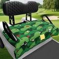 thumbnail image 3 of Bulopur Golf Cart Seat Covers Washable Golf Cart Seat Towel Blanket with 4 Front Pockets Compatible with EZGO, Yamaha, Club Car, 3 of 8