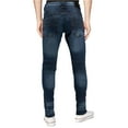 thumbnail image 2 of RAW X Mens RawX Slim Fit Moto Detail Stretch Jeans, Indigo, 33X32, 2 of 6