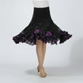 thumbnail image 2 of Ballroom Dancing Skirt - Belly Dance / Ballroom Waltz Tango Dance Skirt - Dance A, 2 of 9