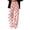 Pink, variant on Women's Polka Extended Floor-Length Jeans Pants