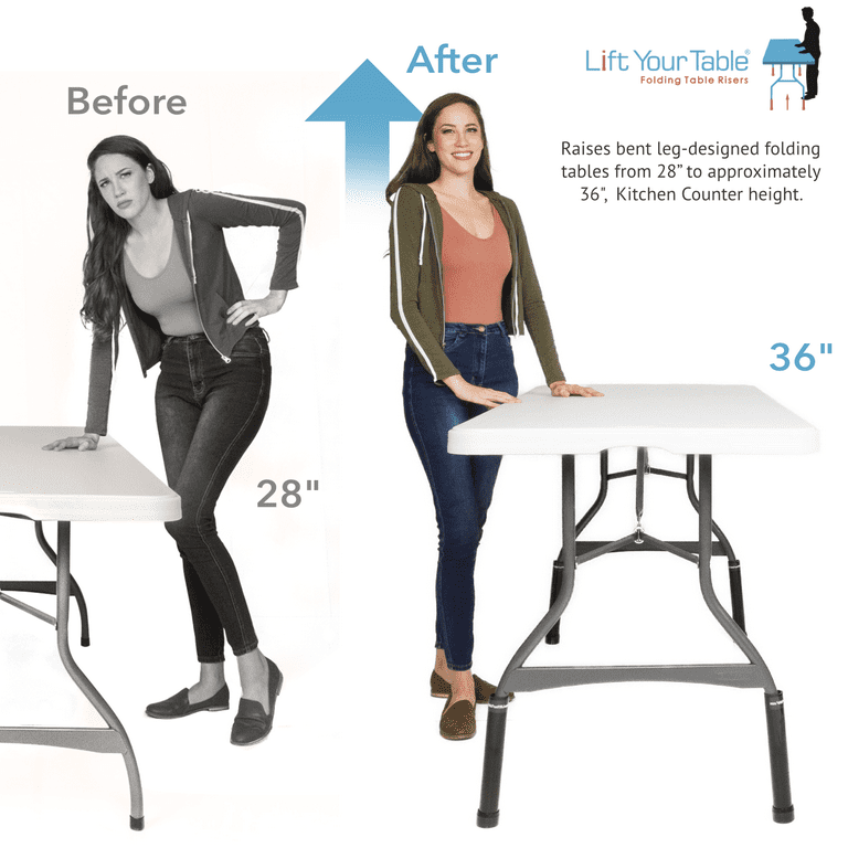 Counter height 2024 portable table