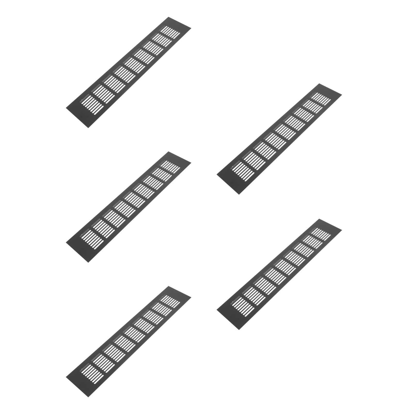 KAJNBN Worgeous 5pcs Ventilation Grille for Cabinet Air Vent Cover Ideal for Wardrobe and Cabinets