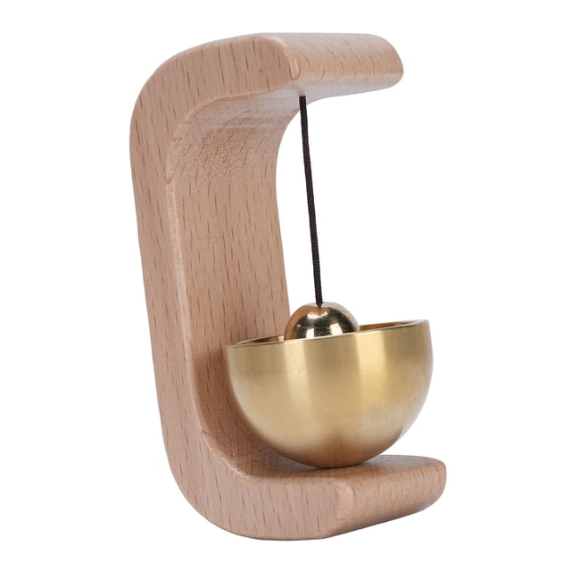 Wood Door Bell, Brass Shopkeepers Bell For Door Apert For Shop Pet Puerta para La Puerta de Entrada Refrigerador de Hogar