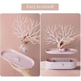 thumbnail image 5 of Jewelry Box Jewellery Display Necklace Holder Women's Rack Multi-function Tray Deer Antler Tree Stand Drawer Girls, 5 of 5