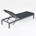 thumbnail image 6 of Bridget Outdoor Chaise Lounge with Cushion, Dark Gray, 6 of 11