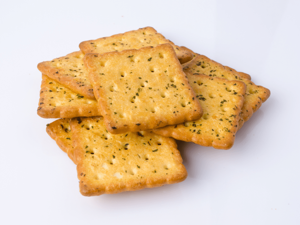 Back to Nature Snack Crackers - 3 Flavors; 1 Each: Crispy Wheat, Stoneground Wheat, & Garlic & Herb + Merlinsmart Zine