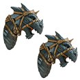thumbnail image 1 of Design Toscano S/2 War Dragon Wall Sculptures, 1 of 1