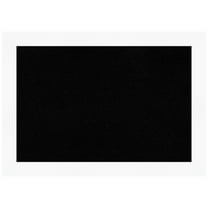 Amanti Art Black Cork Board Framed Cabinet White Bulletin Board 41 in. x 29 in.