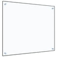 thumbnail image 1 of vidaXL Kitchen Backsplash Transparent 70x60 cm Tempered Glass, 1 of 5