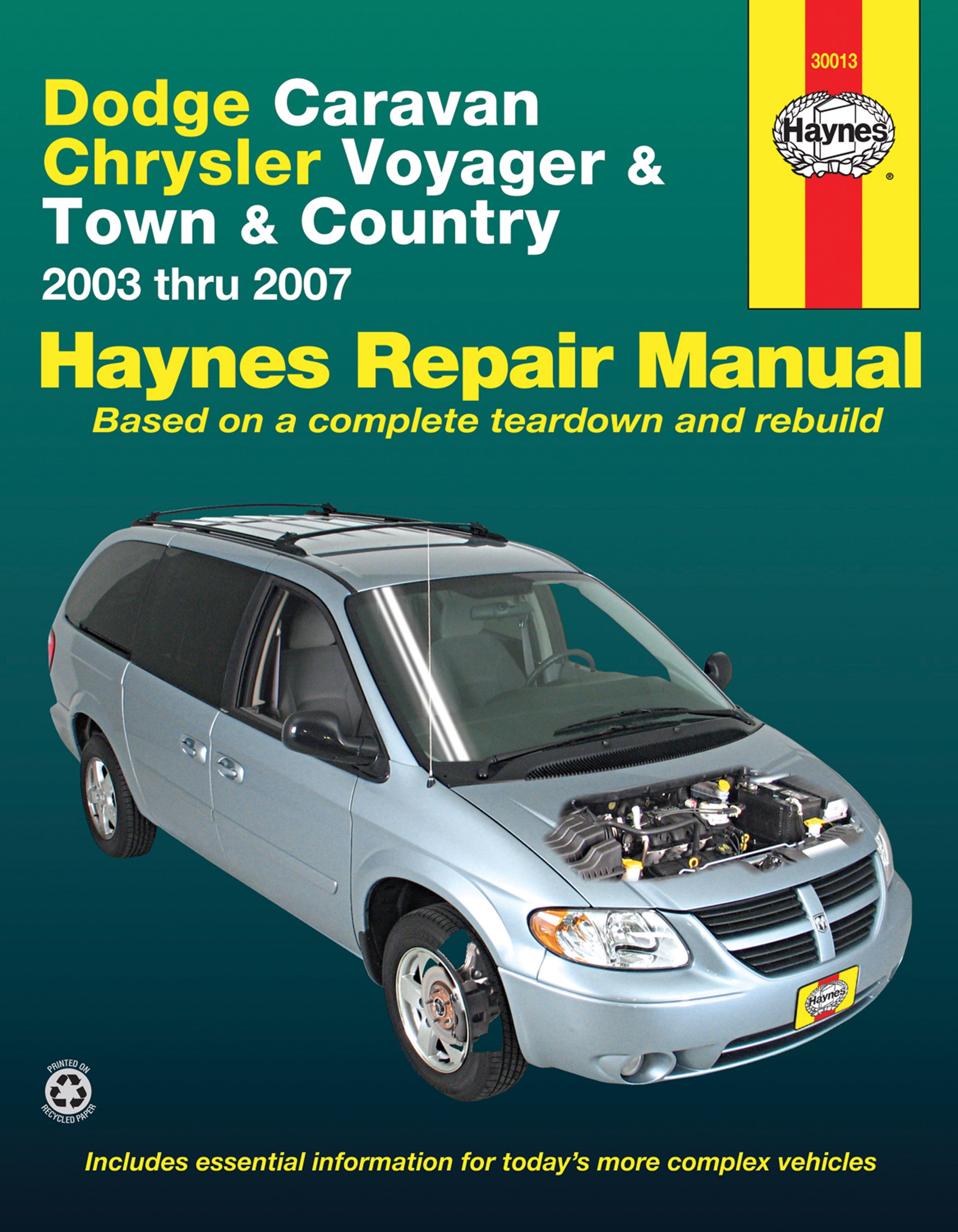 2000 Chrysler Town & Country Caravan Voyager Shop Service Repair Manual CD OEM 