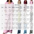 thumbnail image 3 of Guieoi Matching Outfits for Women Solid-Color Cotton-Linen Wide-leg Pants Set V-neck Button-down Long-sleeve Loose-fit Top + High-waisted Pants Two-Piece Set Red M, 3 of 9