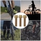 thumbnail image 3 of Lot de 3 vis de serrage de guidon de vélo en alliage de titane, durables, pour frein à disque, M5 x 20 mm, dorées, 3 of 4