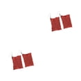 thumbnail image 4 of Qarigey Pendientes de lentejuelas cuadradas, gotas para los oídos exageradas, gotas de borlas brillantes de moda, aleación de aluminio, Rojo 2piezas, 4 of 6