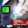 thumbnail image 2 of Car Battery Charger Tester Analyzer 12V 2000CCA Battery Voltage Test Charging Circuit Charging Tester Automatic Diagnosis, 2 of 8
