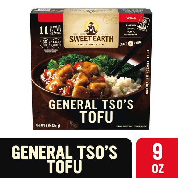 Sweet Earth General Tso's Tofu Frozen Bowl 9 oz.