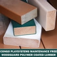 thumbnail image 3 of Congo Monkey Playsystem #1 with Swing Beam - Green and Sand Low Maintenance Play Set - Made in The USA - Polymer Coated Playset, 3 of 3