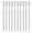 10 pcs, variant on Kripyery Skewers for Grilling (10PCS) - Metal Skewers for Kabobs with Slider - BBQ Flat Skewers Stainless Steel for Meat Shrimp Chicken Veggie