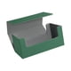 thumbnail image 2 of Estuche para mazos de cartas, cajas para tarjetas deportivas, colección, con tapa, caja de almacenamiento para recolección de tarjetas, organizador de Verde, 2 of 9
