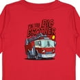 thumbnail image 4 of Inktastic Big Brother Fire Truck Boys Long Sleeve Toddler T-Shirt, 4 of 5