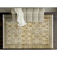thumbnail image 2 of Brown Framed Area Rugs for Living Room Washable Rugs Boho Moroccan Area Rug Soft Neutral Geometric Bohemian Carpet Distressed Indoor Rug for Bedroom Dining Room Office Foldable Nonslip Rug, 2 of 9