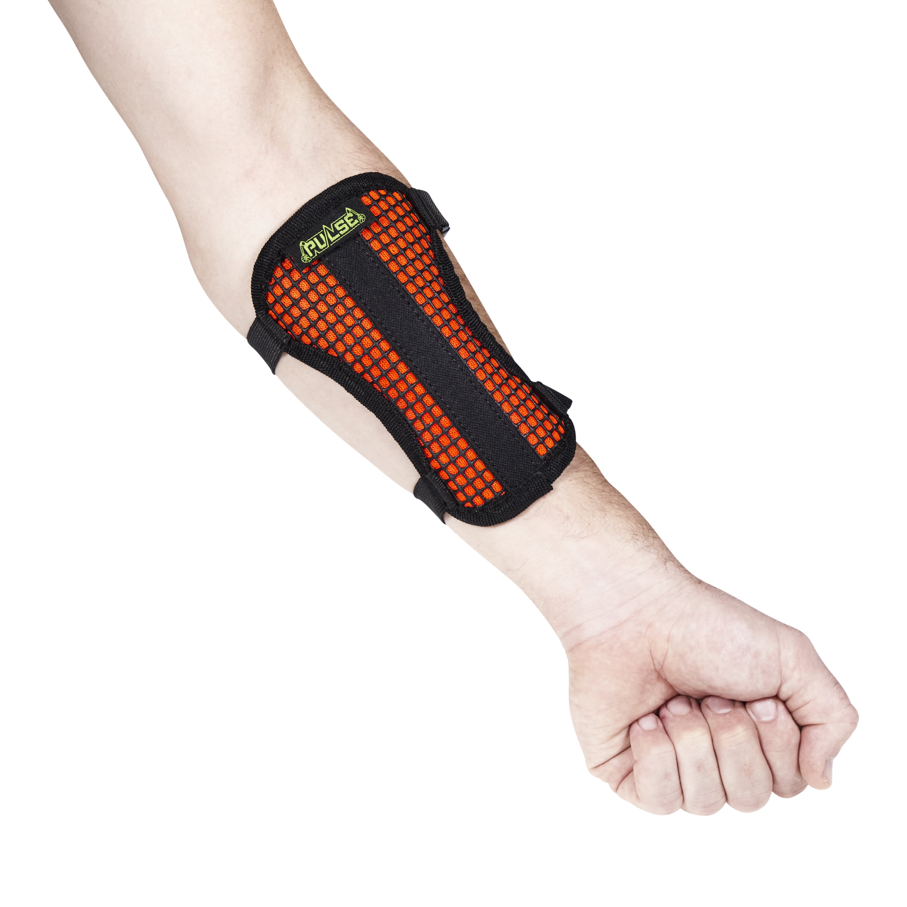 Pulse Two-Strap Archery Armguard, Polyester, 42016, Orange