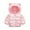 Pink, variant on XBASW Baby Toddler Winter Hooded Jacket for Boys Girls Dazzle Color Warm Coat down Cotton Jacket Short Outerwear 9M-5T
