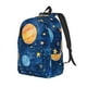 thumbnail image 1 of Balery Planets And Stars1 Mochila Clásica Impresa Básica para Viaje, Mochila Escolar Resistente al Agua, Mochila de Lona con Correas Ajustables-Medium, 1 of 5